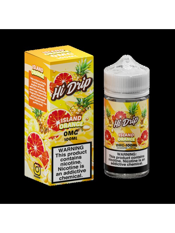 Hi-Drip Blood Orange Pineapple 100ml Vape Juice