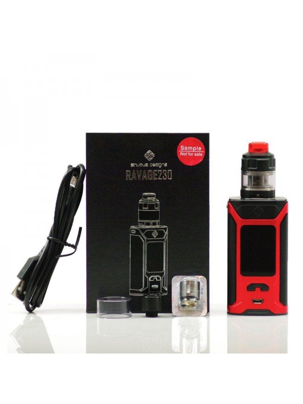 Wismec SINUOUS RAVAGE230 Kit w/ GNOME Evo Tank