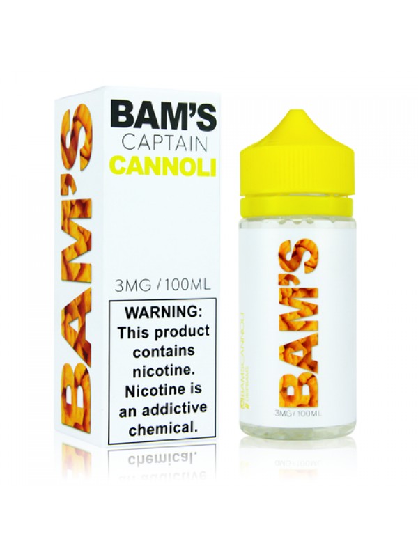 Bam's Captain Cannoli 100ml Vape Juice