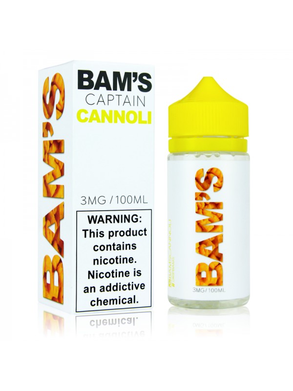 Bam's Captain Cannoli 100ml Vape Juice