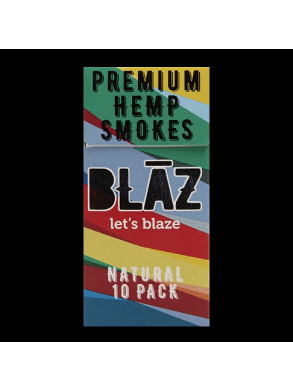 BLAZ Premium Hemp Smokes - 10 Cigs/Pack