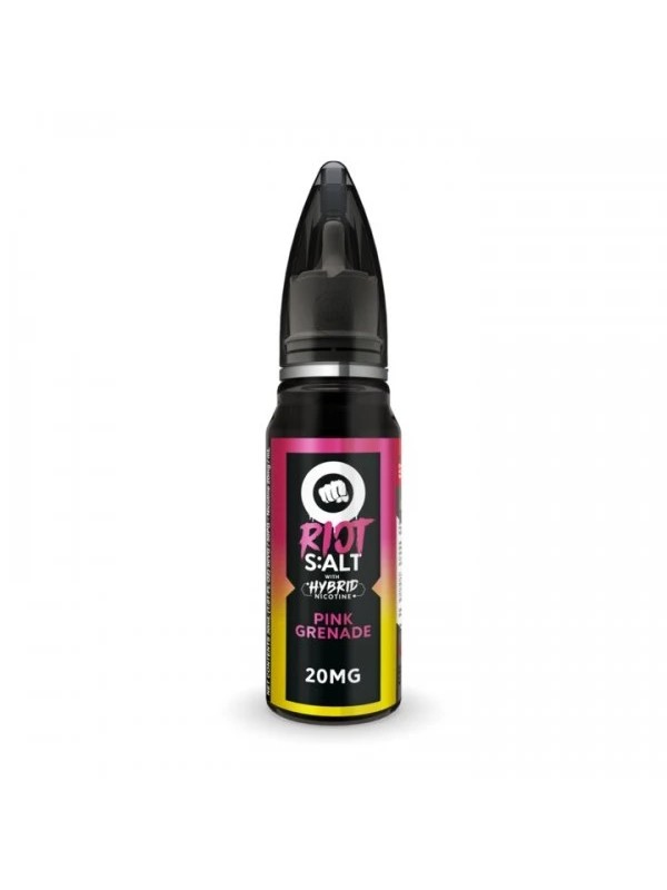 Riot Squad Pink Grenade 30ml Nic Salt Vape Juice