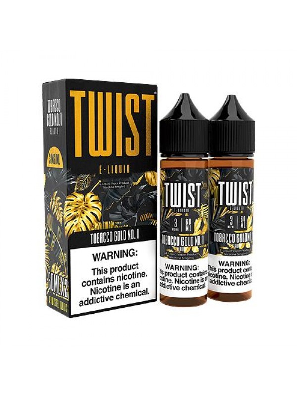 Tobacco Gold No. 1 2x60ml Vape Juice - TWIST