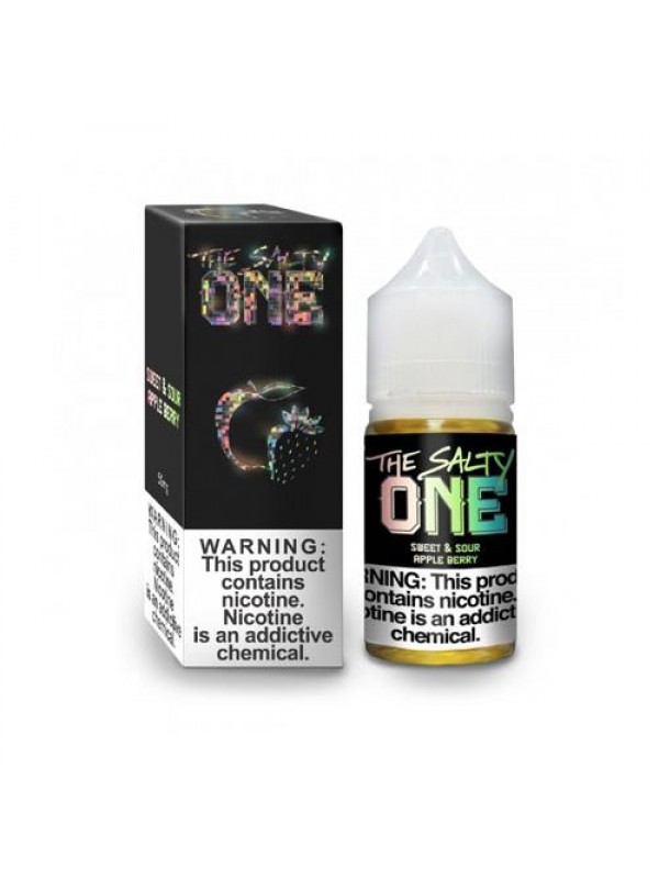 The Salty One Sweet & Sour Apple Berry 30ml Ni...