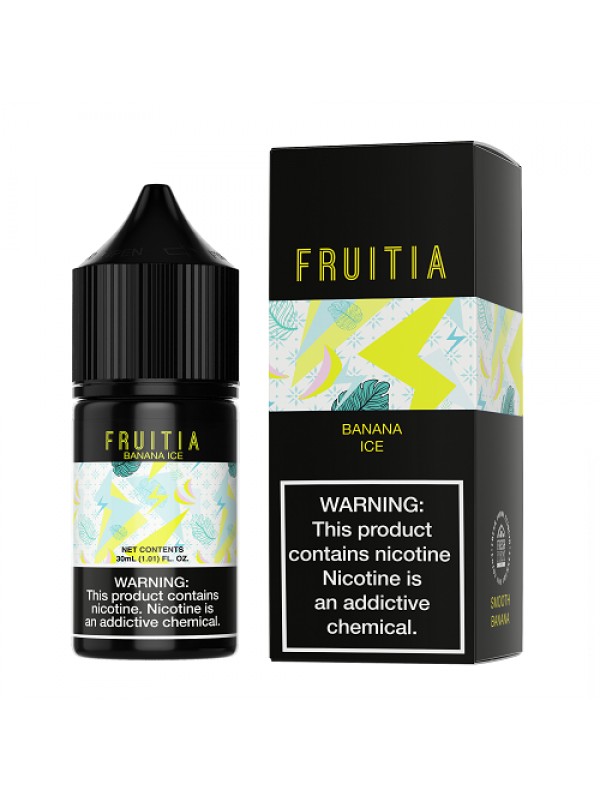 Fruitia Banana Ice 30ml Nic Salt Vape Juice