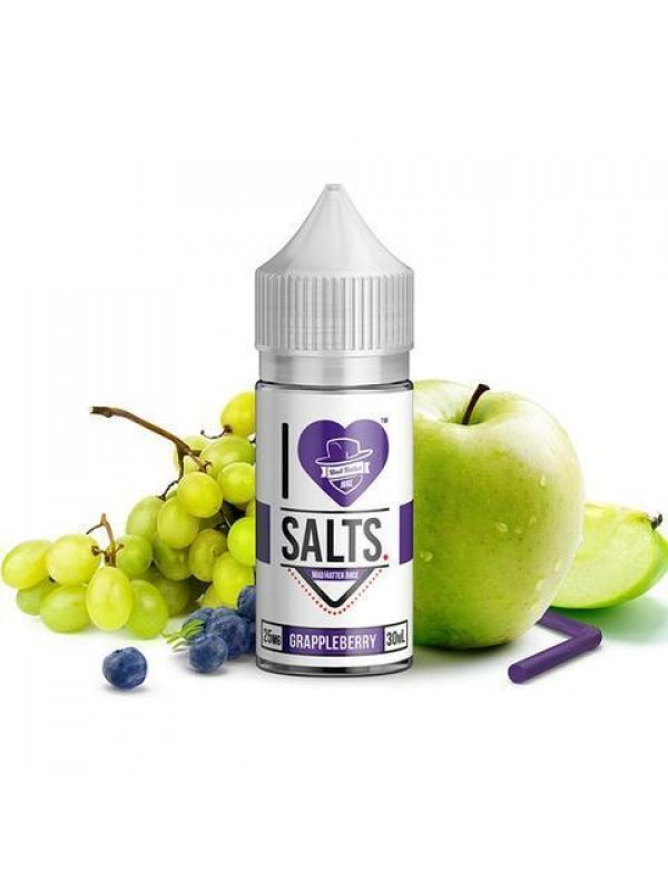 Mad Hatter Vape Juice I Love Salts Grappleberry 30...