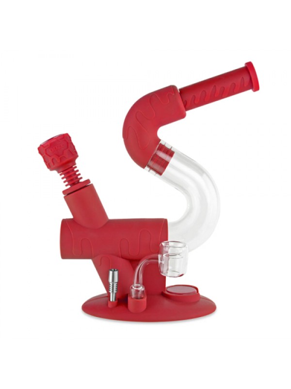 Ooze Swerve Silicone Waterpipe & Nectar Collec...