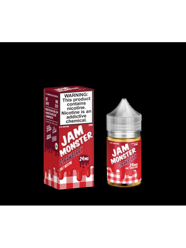 Jam Monster Salts Strawberry 30ml Vape Juice