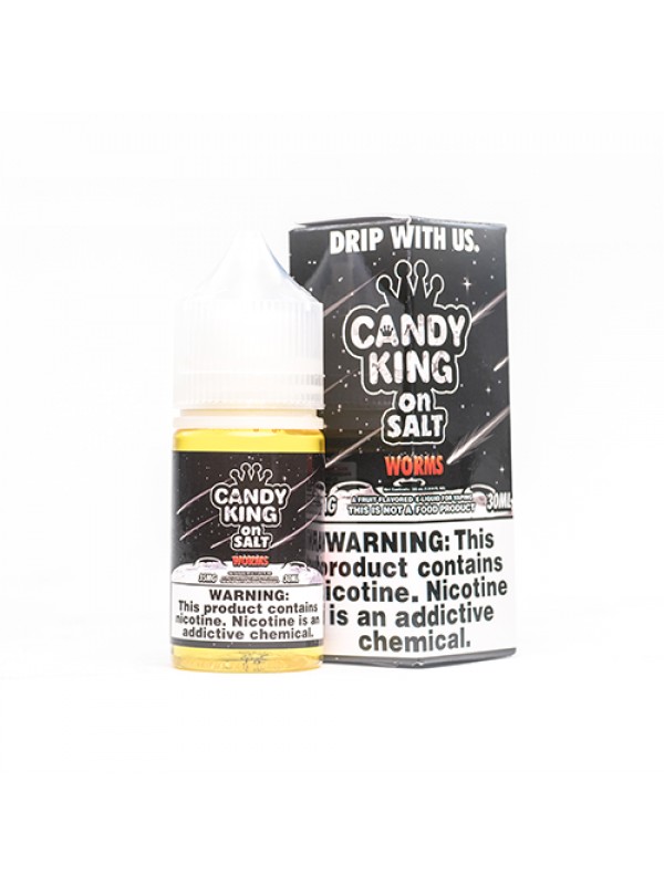 Candy King On Salt Worms 30ml Nic Salt Vape Juice