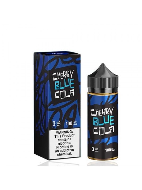 Juice Man Cherry Blue Fizz 100ml Vape Juice