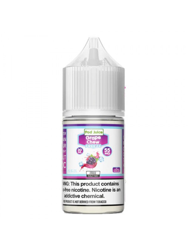 Pod Juice Blue Razz Slushy Freeze TF 30ml Nic Salt Vape Juice
