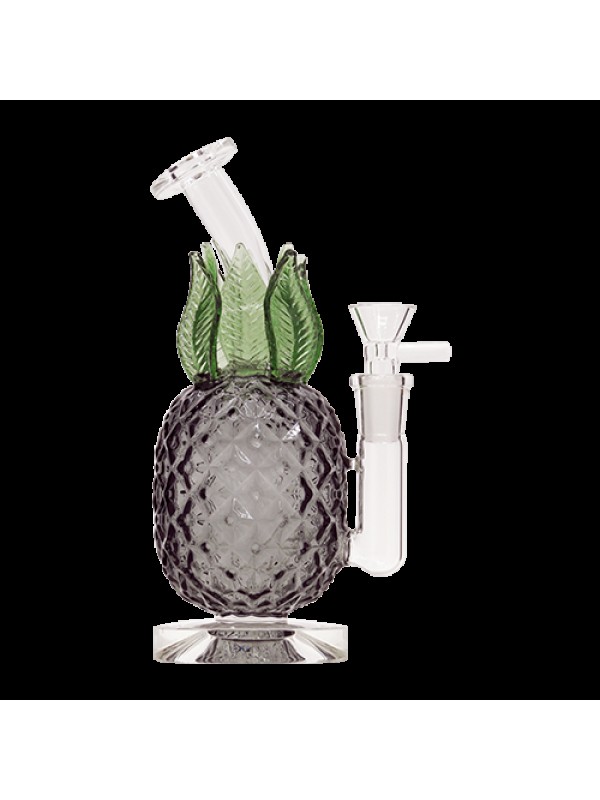 Smoking Pineapple Glass Bong Default Title