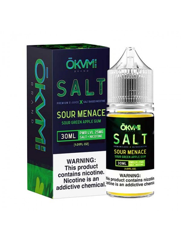 Okami Salts Sour Menace 30ml Nic Salt Vape Juice