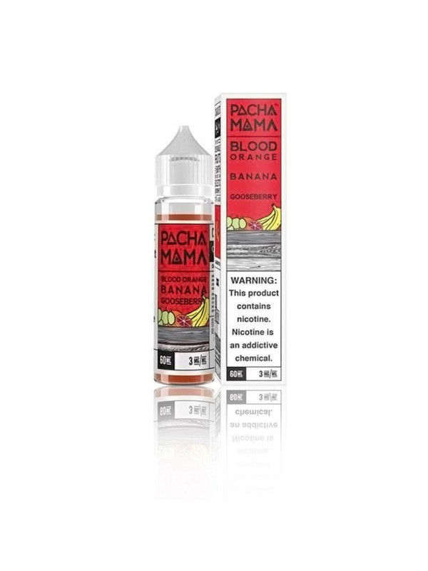 Pachamama Blood Orange Banana Gooseberry 60ml Vape...