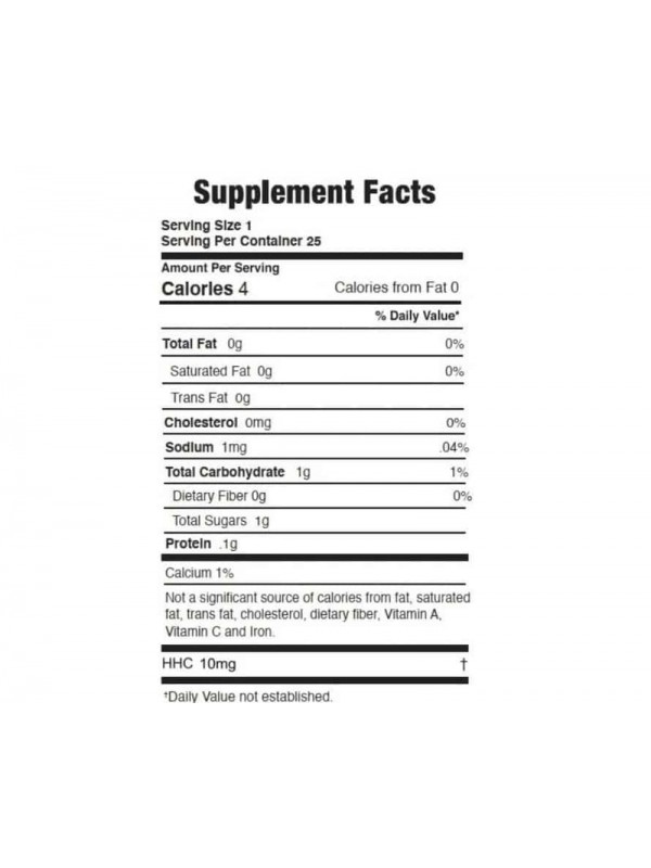 Delta Extrax Hydro Collection Sours 250mg HHC Gummies (25x Pack)