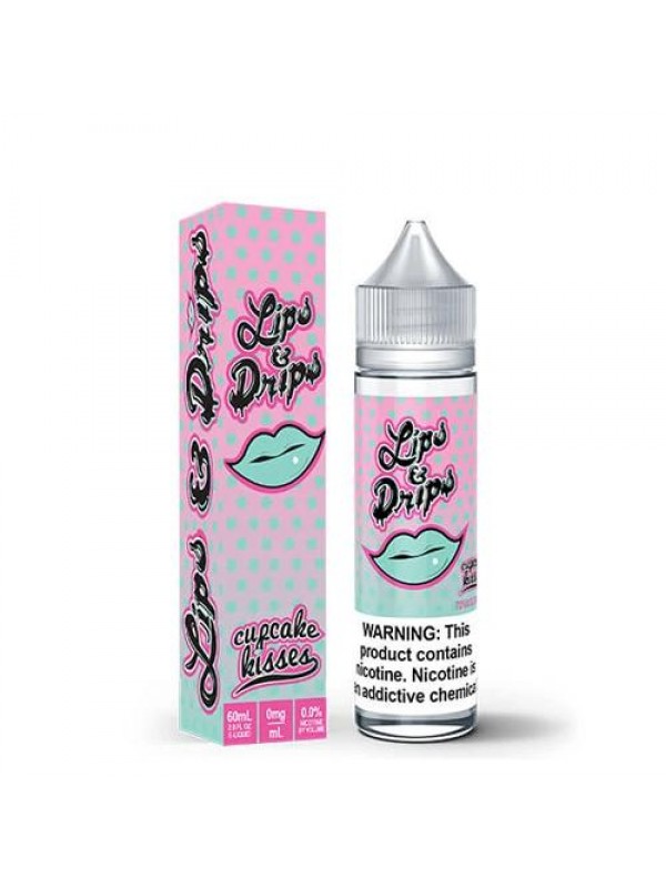 Lips & Drips Cupcake Kisses 60ml Vape Juice