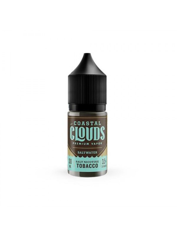 Coastal Clouds Saltwater Tobacco 30ml Nic Salt Vap...