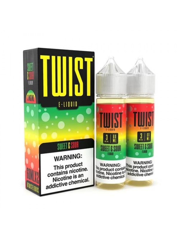 Sweet & Sour 2x60ml Vape Juice - TWIST