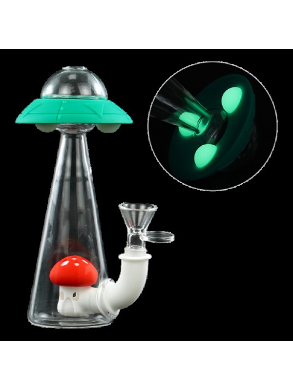 Glow-in-the-Dark UFO Bong Default Title
