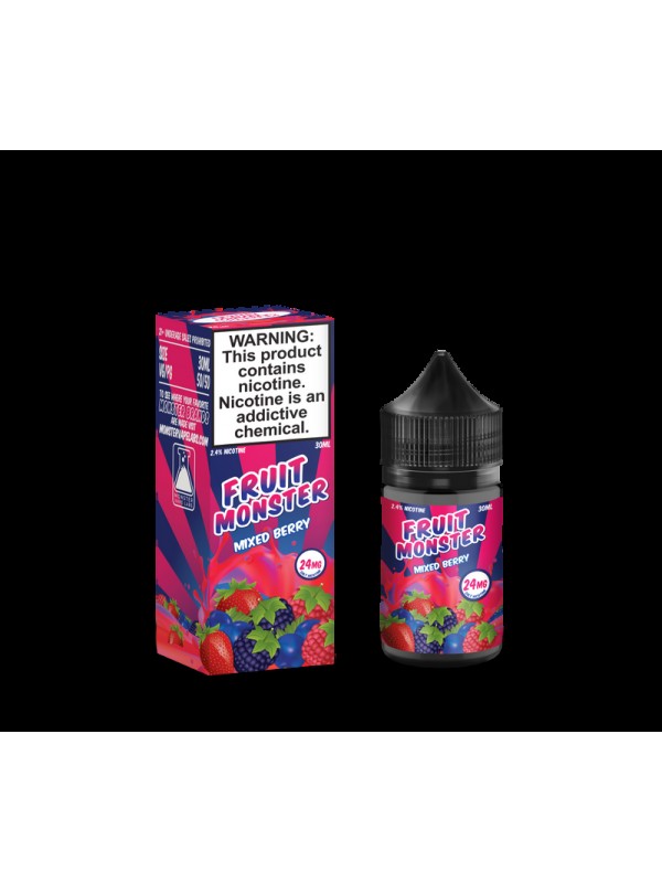 Fruit Monster Salts Mixed Berry 30ml Nic Salt Vape Juice