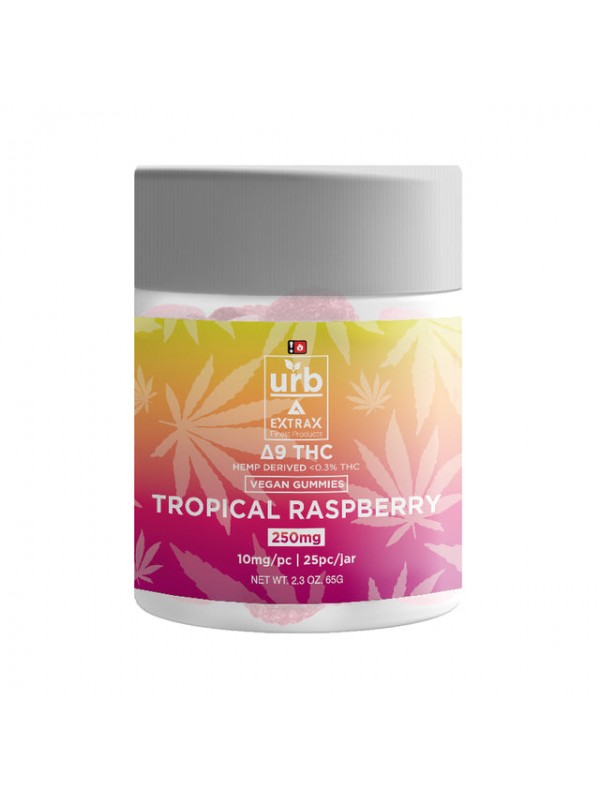 Urb x Delta Extrax 250mg Delta 9 Gummies (25x Jar)
