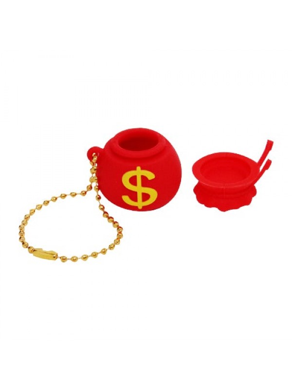 Money Bag Silicone Concentrate Container