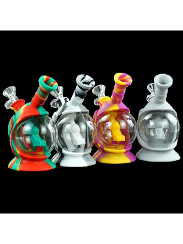 Silicone Space Helmet Bong Default Title