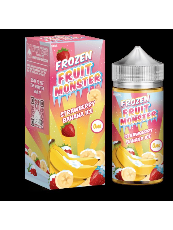 Frozen Fruit Monster Strawberry Banana 100ml Vape ...