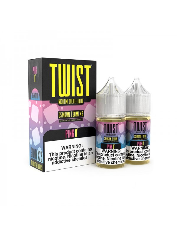 Pink 0° 2x 30ml Nic Salt Vape Juice - Twist E-Liq...