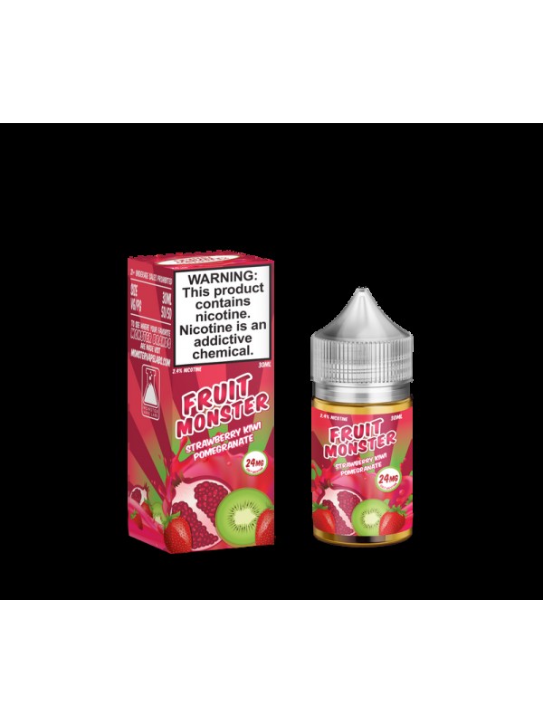 Fruit Monster Salts Strawberry Kiwi Pomegranate 30ml Nic Salt Vape Juice