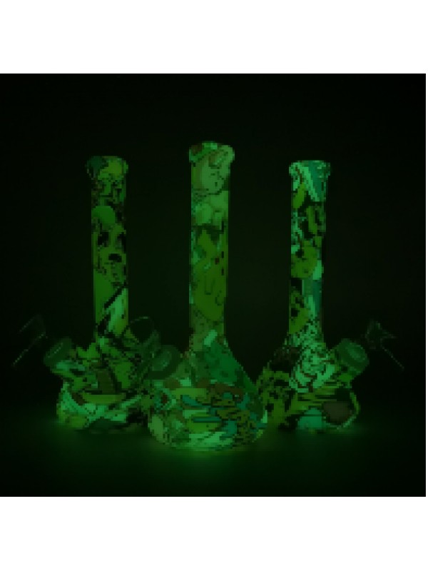 Glow-in-the-Dark Beaker Bong