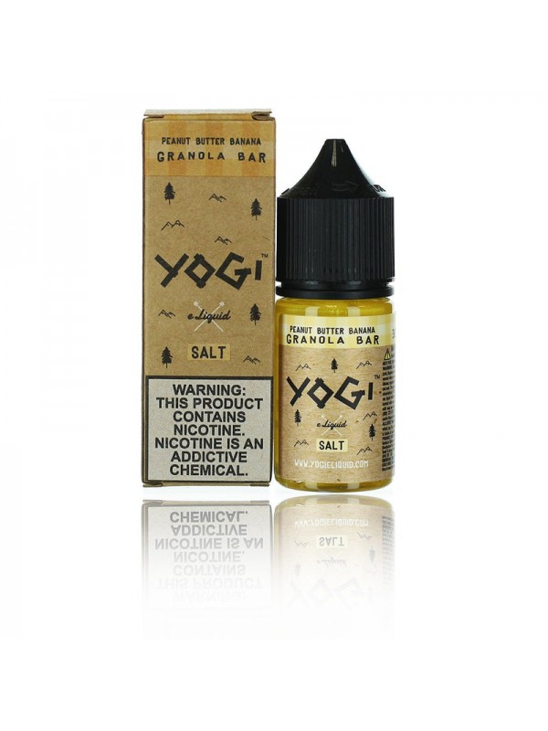 Yogi Salts Peanut Butter Banana Granola Bar 30ml N...