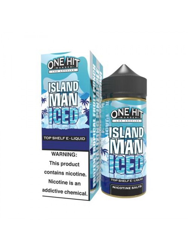One Hit Wonder Island Man ICED 100ml Vape Juice