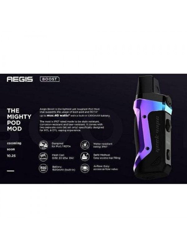 Aegis Boost 40W Pod Device - Geekvape