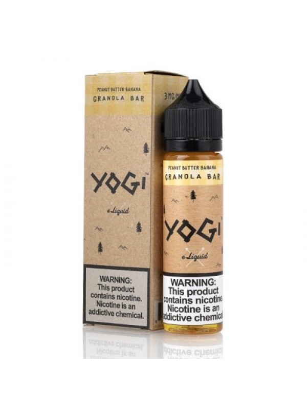 Yogi Vape Juices - Peanut Butter Banana Granola Bar (60ml)