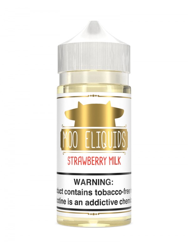 Top Class Moo Series Strawberry Milk 100ml TFN Vape Juice