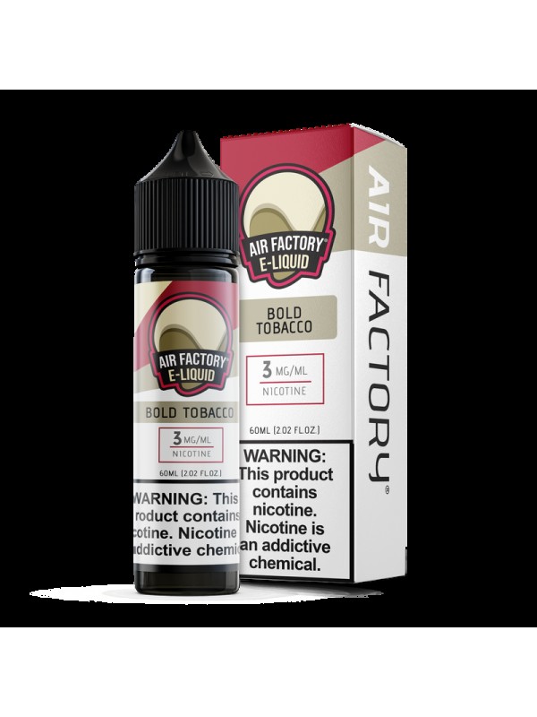 Air Factory Bold Tobacco 60ml Vape Juice