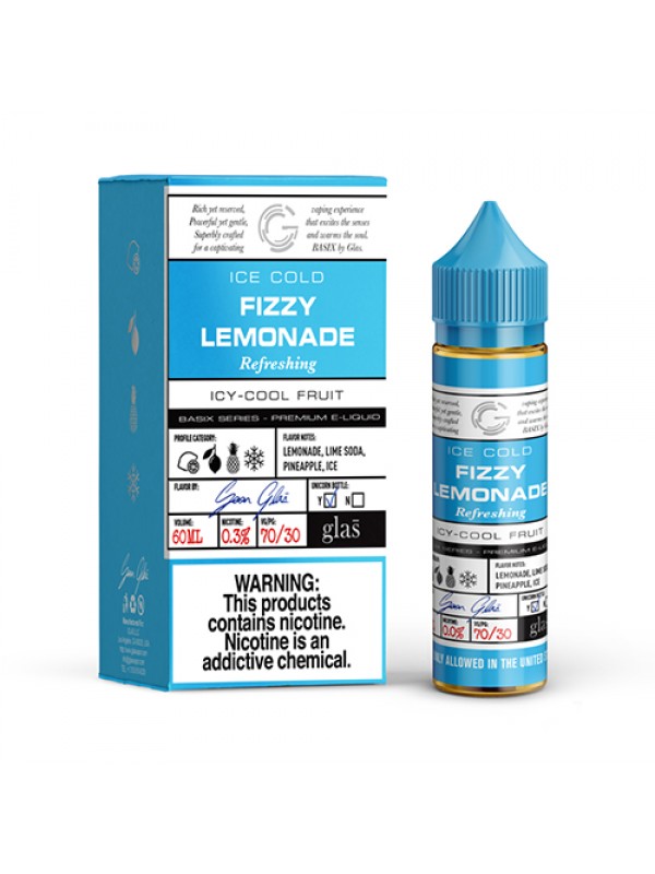Basix Series by Glas Vapors - Fizzy Lemonade Vape Juice (60mL)
