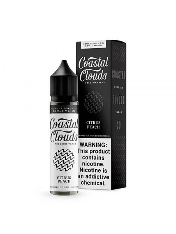 Coastal Clouds Sweets Sugared Nectarine 60ml Vape Juice