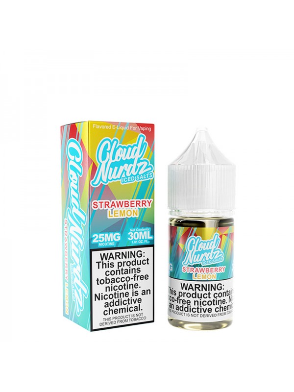 Strawberry Lemon Iced 30ml TF Nic Salt Vape Juice ...