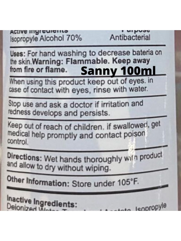 Hand Sanitizer Sprays & Gels