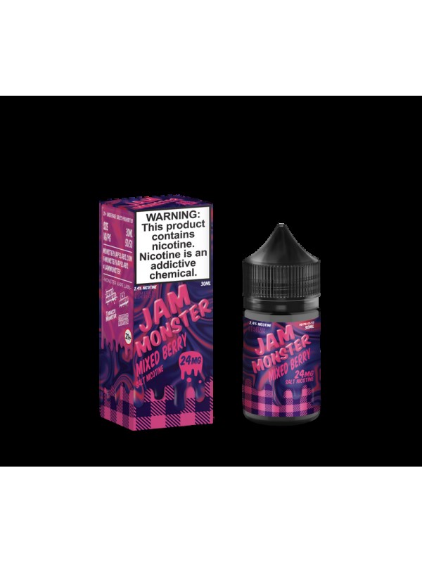 Jam Monster Salts Mixed Berry 30ml Nic Salt Vape J...