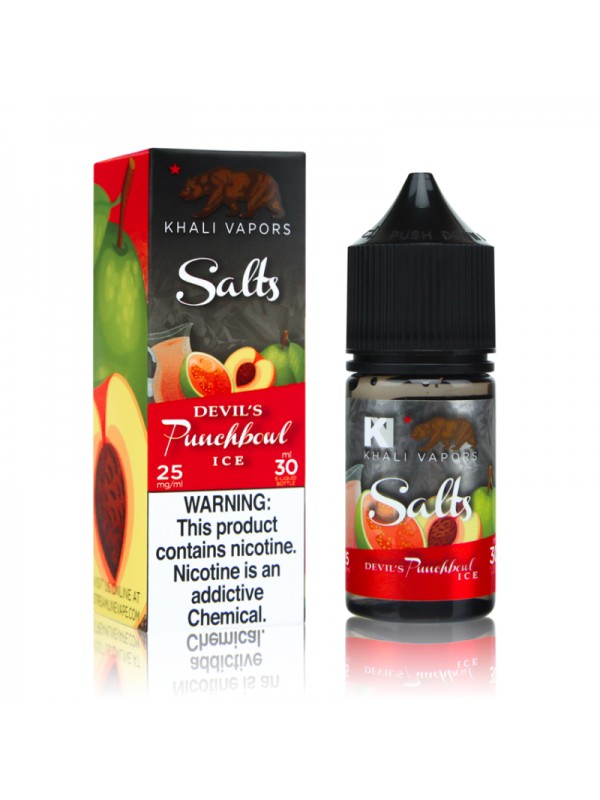 Khali Vapors Salts Devils Punchbowl ICE 30ml Nic S...