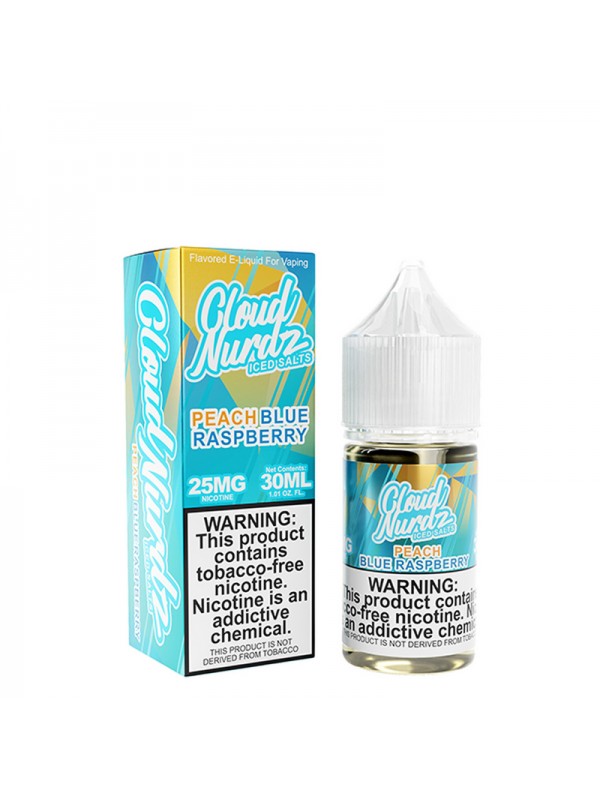 Peach Blue Razz Iced 30ml TF Nic Salt Vape Juice -...