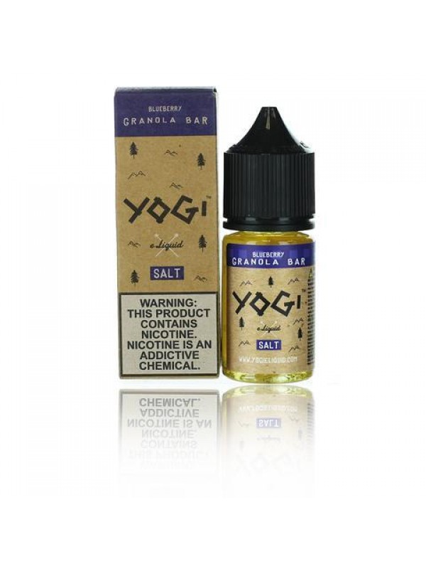 Yogi Salts Blueberry Granola Bar 30ml Vape Juice