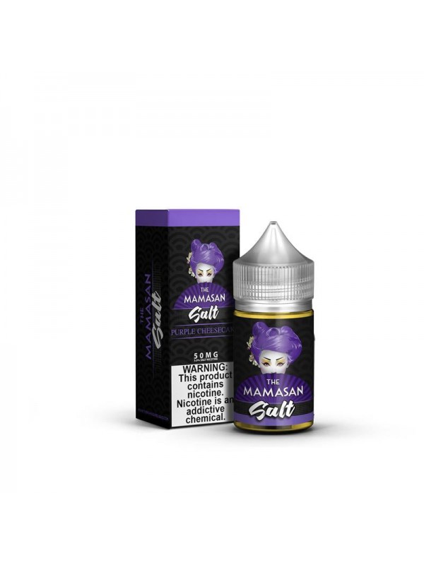 The Mamasan Salt Purple Cheesecake 30ml Nic Salt V...