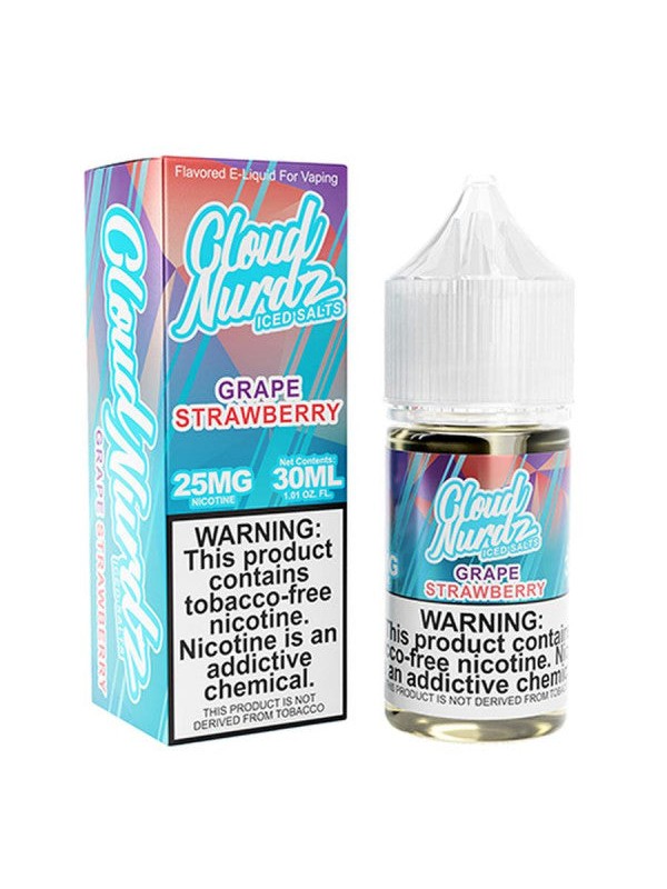 Grape Strawberry Iced 30ml TF Nic Salt Vape Juice ...