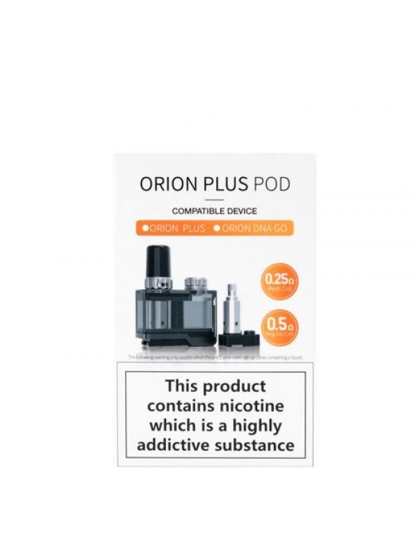 Orion Plus Pod Pack (2 COILS INCLUDED) - Lost Vape
