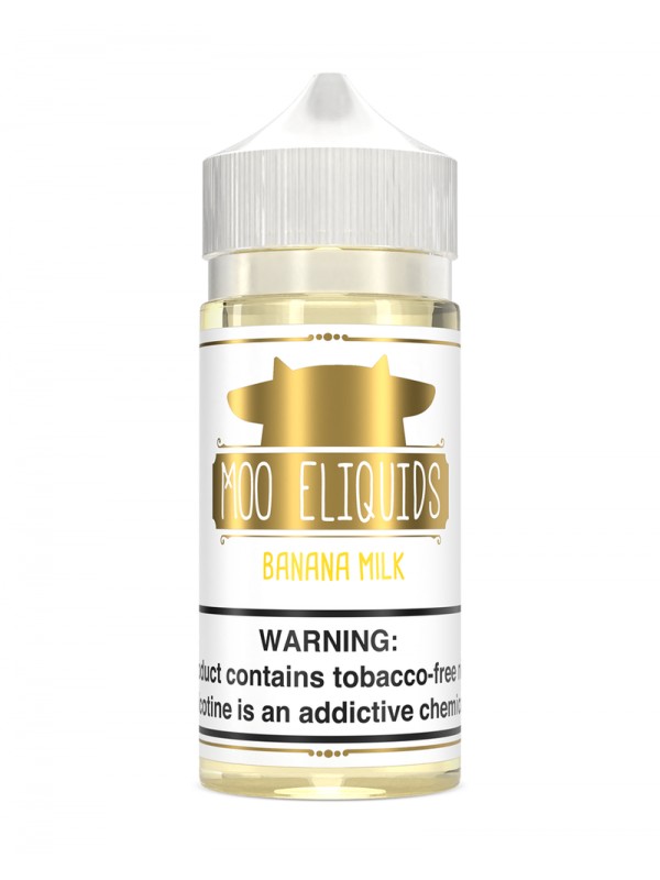 Top Class Moo Series Banana Milk 100ml TFN Vape Ju...