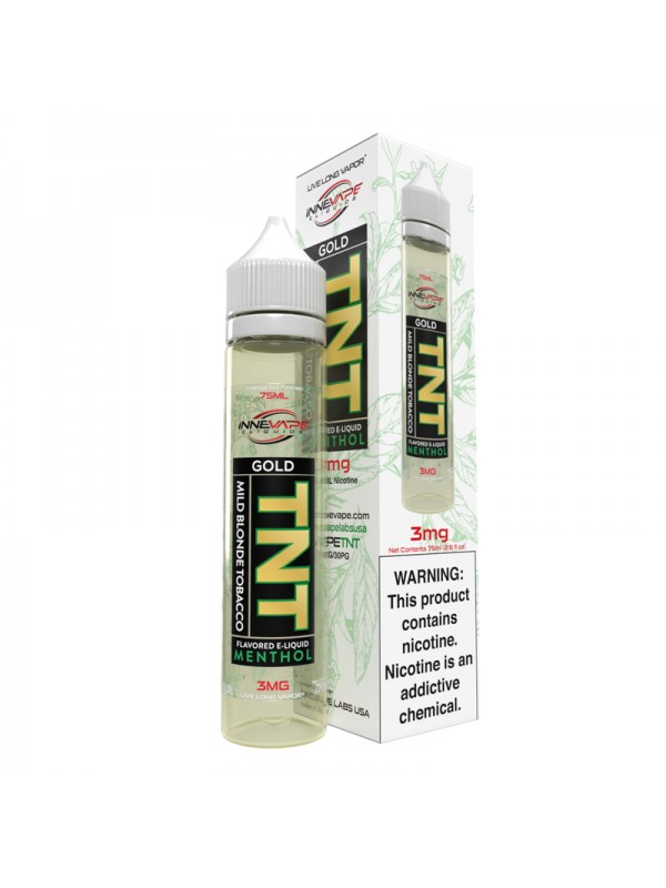 Innevape TNT Gold Menthol 75ml Vape Juice